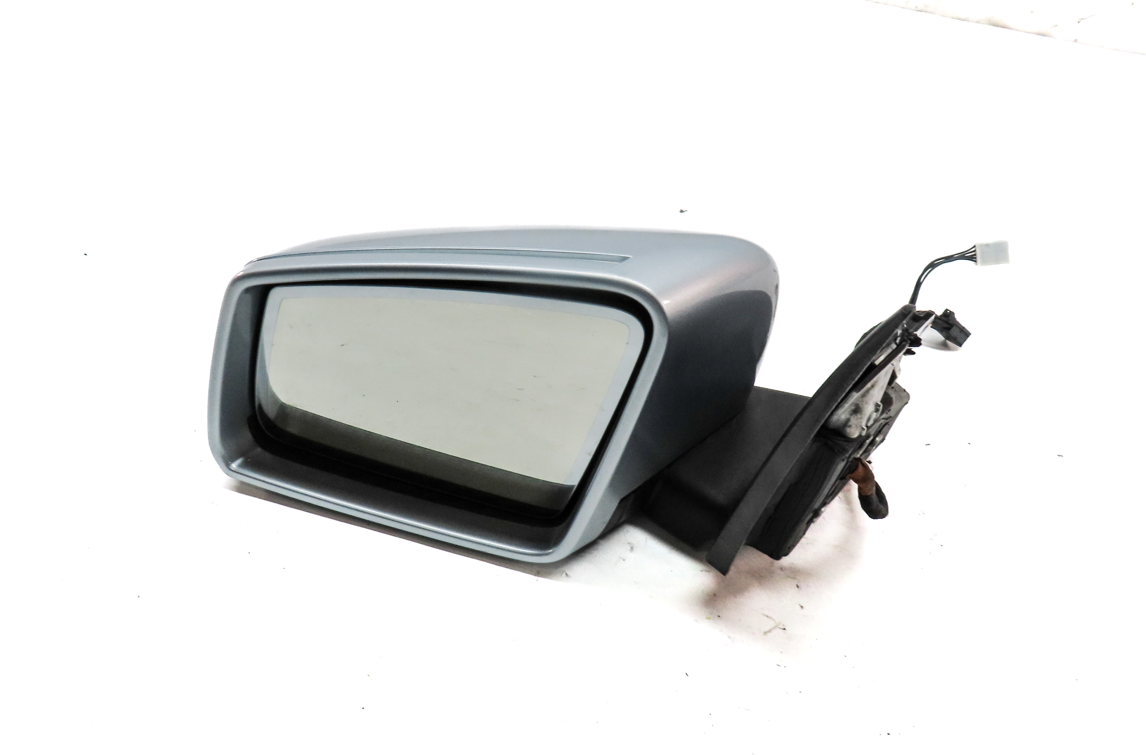 2012-2015 MERCEDES C250 (W204) LEFT HEATED MEMORY AUTODIM DOOR MIRROR (SILVER) — exact item pictured